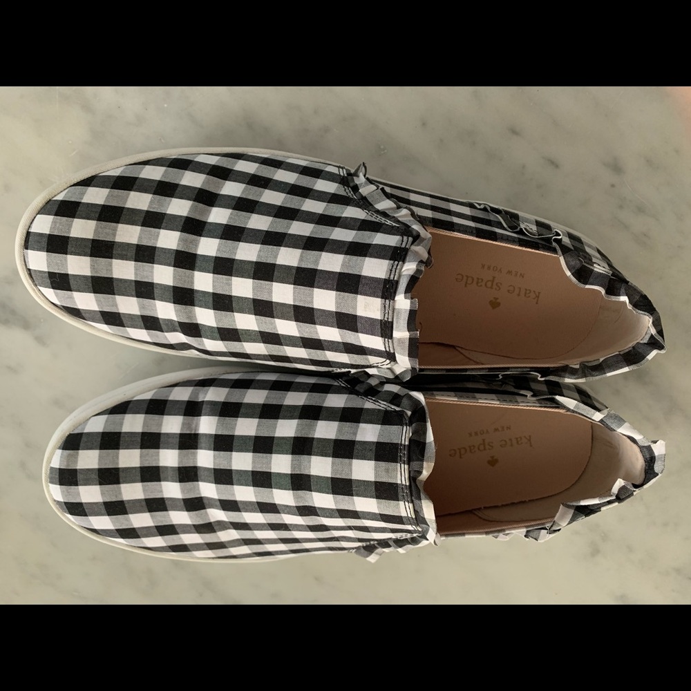 Kate Spade Gingham Slip-on